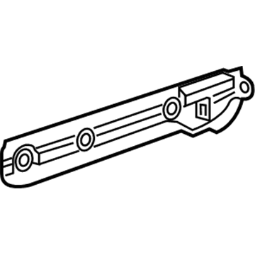 GM 25919137 Cross Bar, Rear Driver Side 25919137 GM Cross Bar, Rear Driver Side Illustration 1 of 1