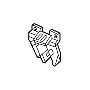 26423884 GM Bracket Assembly-Front View Driver Information Camera Illustration 1 of 1