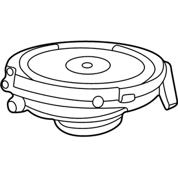 Pontiac 22698418 Package Tray Speaker