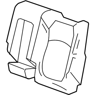 Chevy 20918161 Seat Back Cover