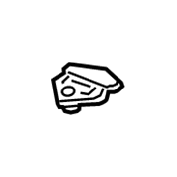 GM 89024077 Handle Bracket 89024077 GM Handle Bracket Illustration 1 of 1
