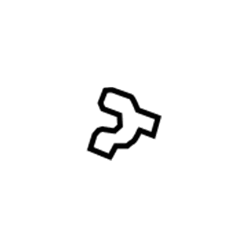 GM 11611728 Rod Clip 11611728 GM Rod Clip Illustration 1 of 1
