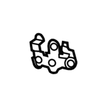 GM 13305954 Bracket, Driver Side 13305954 GM Bracket, Driver Side Illustration 1 of 1
