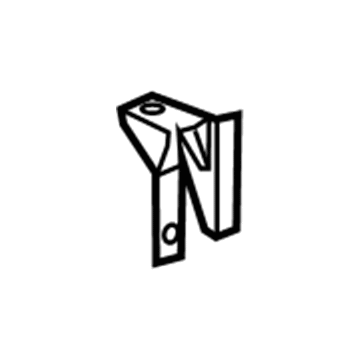 13221764 GM Support, Driver Side Illustration 1 of 1