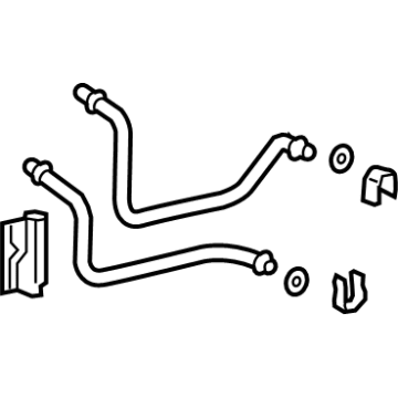 GM 95018088 Tube Assembly 95018088 GM Tube Assembly Illustration 1 of 1