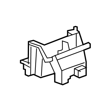 95920116 GM Heater Case Illustration 1 of 1