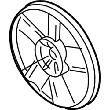 Chevy Cavalier Cooling Fan Assembly - 12365370