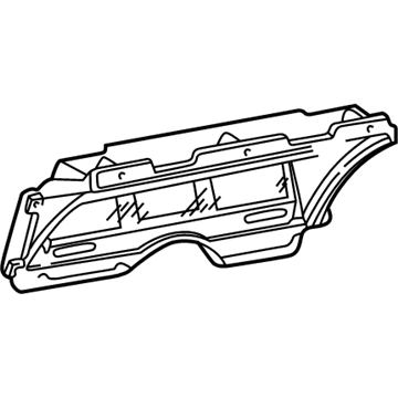 Chevy 16164015 Gauge Cluster