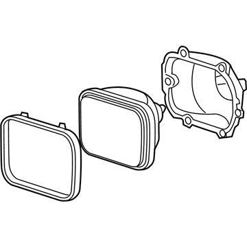 Chevy 25949657 Headlamp Assembly
