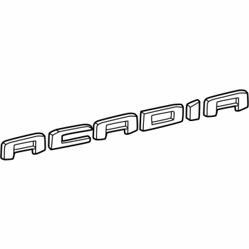 GMC 84327491 Nameplate