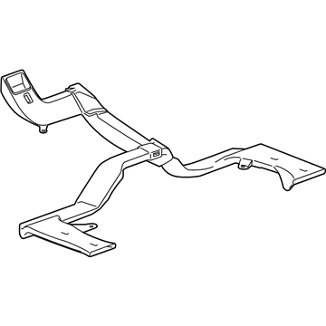 GM 23243143 Floor Duct 23243143 GM Floor Duct Illustration 1 of 1
