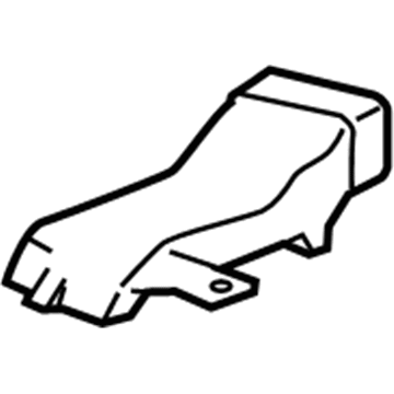 GM 22766299 Floor Duct, Front Driver Side 22766299 GM Floor Duct, Front Driver Side Illustration 1 of 1