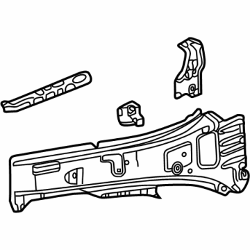 Cadillac 84607764 Outer Rail