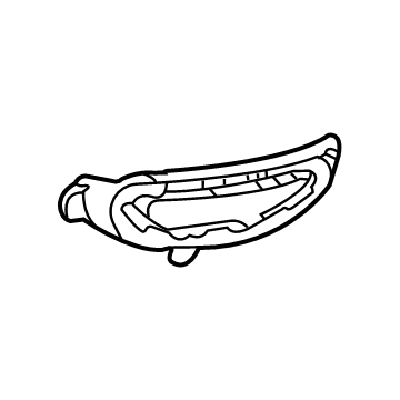 Buick Envision Bumper Reflector - 84847825