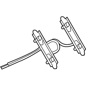 GM 16821883 Horn Contact 16821883 GM Horn Contact Illustration 1 of 1