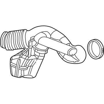 15769060 GM Rear Duct Illustration 1 of 1