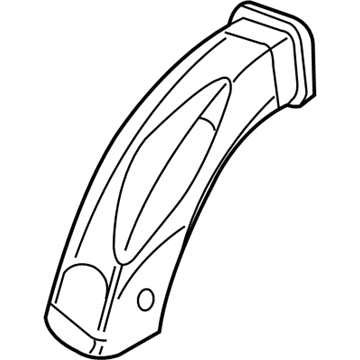 GM 15180834 Intake Duct 15180834 GM Intake Duct Illustration 1 of 1