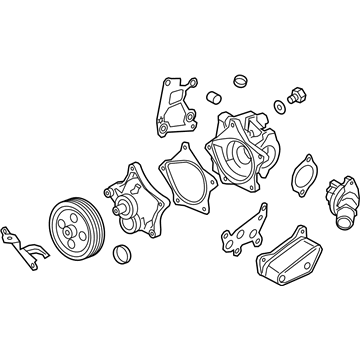 Chevy 25204309 Water Pump