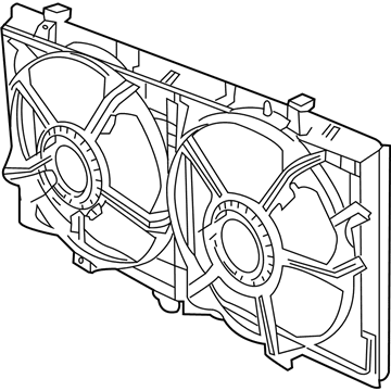 Chevy 92263226 Fan Shroud