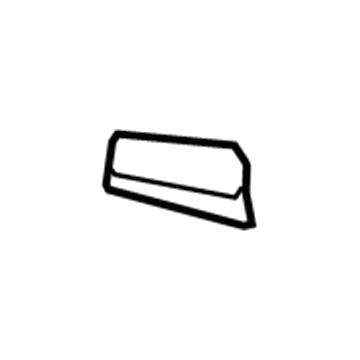GM 92230458 Handle 92230458 GM Handle Illustration 1 of 1