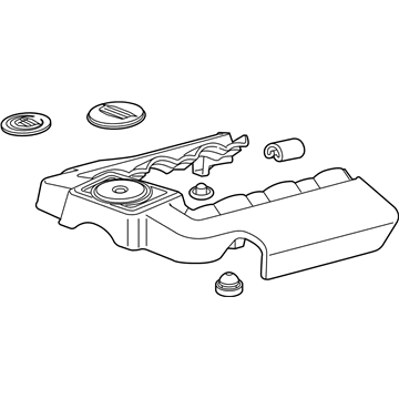 Chevy Suburban Engine Cover - 12643295