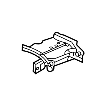 GM 22768380 Hinge 22768380 GM Hinge Illustration 1 of 1