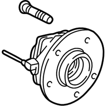 Chevy 15871427 Hub & Bearing