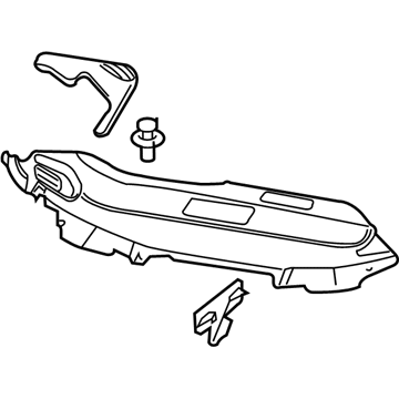 Pontiac 92160585 Air Baffle