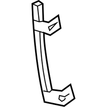 GM 25770734 Rear Guide, Passenger Side 25770734 GM Rear Guide, Passenger Side Illustration 1 of 1