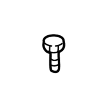 GM 30020600 Seat Adjuster Bolt 30020600 GM Seat Adjuster Bolt Illustration 1 of 1