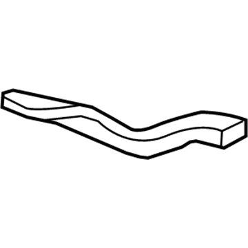 GM 22619820 Floor Duct, Passenger Side 22619820 GM Floor Duct, Passenger Side Illustration 1 of 1