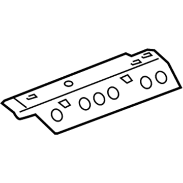 Chevy 15202477 Rear Side Rail