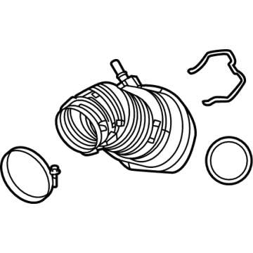 GM 60006445 Outlet Duct 60006445 GM Outlet Duct Illustration 1 of 1