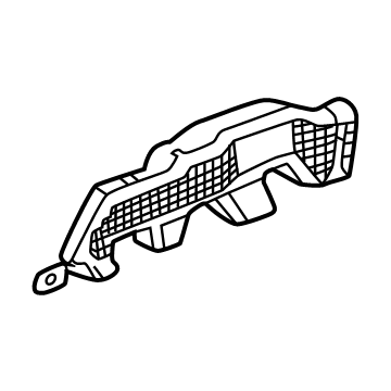 GM 85161244 Duct, A/C Outlet 85161244 GM Duct, A/C Outlet Illustration 1 of 1