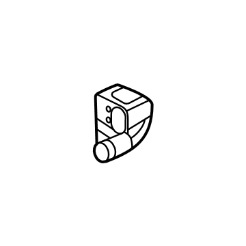 GM 86786491 DUCT-I/P CTR AIR OTLT 86786491 GM DUCT-I/P CTR AIR OTLT Illustration 1 of 1