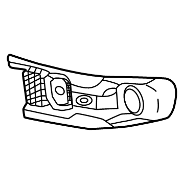 Chevy 85626020 Lamp Bezel