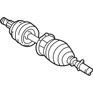 Pontiac 88972718 Outer CV Joint
