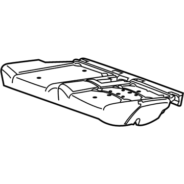 Chevy Suburban Seat Cushion - 23470751
