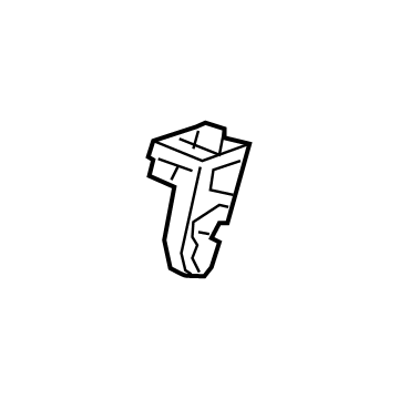85594471 GM Latch, Black, Rear Illustration 1 of 1
