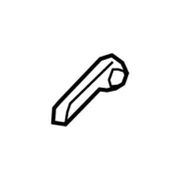 GM 20763975 Adjust Handle, Titanium, Driver Side 20763975 GM Adjust Handle, Titanium, Driver Side Illustration 1 of 1
