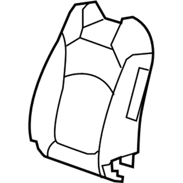 Saturn 20864207 Seat Back Pad