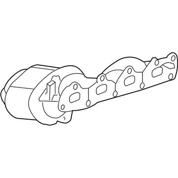 Saturn 19420198 Exhaust Manifold