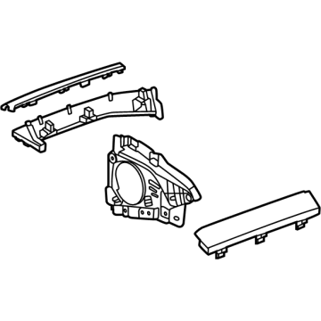 Cadillac 85669920 Panel