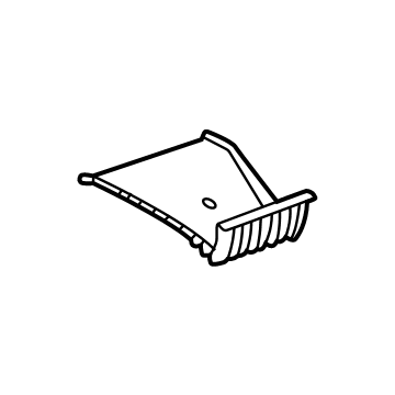 GM 85799290 Liner-Front Floor Console Center Compartment *Backen Blackk 85799290 GM Liner-Front Floor Console Center Compartment *Backen Blackk Illustration 1 of 1