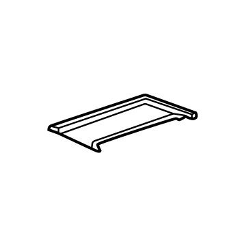 85021617 GM Liner-Front Floor Console Center Compartment *Backen Blackk Illustration 1 of 1