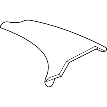 Buick 10335701 Upper Quarter Trim