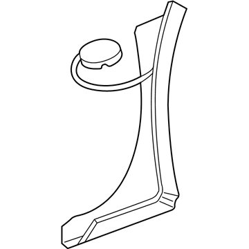 Buick 10371126 Lower Quarter Trim