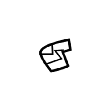 GM 11570524 Emblem Retainer, Front Rear 11570524 GM Emblem Retainer, Front Rear Illustration 1 of 1