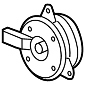 89022525 GM Fan Motor Illustration 1 of 1