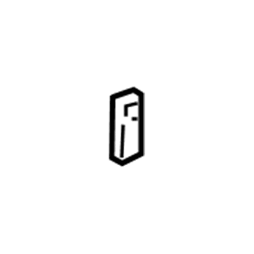 25886150 GM Lock Rod, Driver Side Illustration 1 of 1